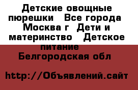 Детские овощные пюрешки - Все города, Москва г. Дети и материнство » Детское питание   . Белгородская обл.